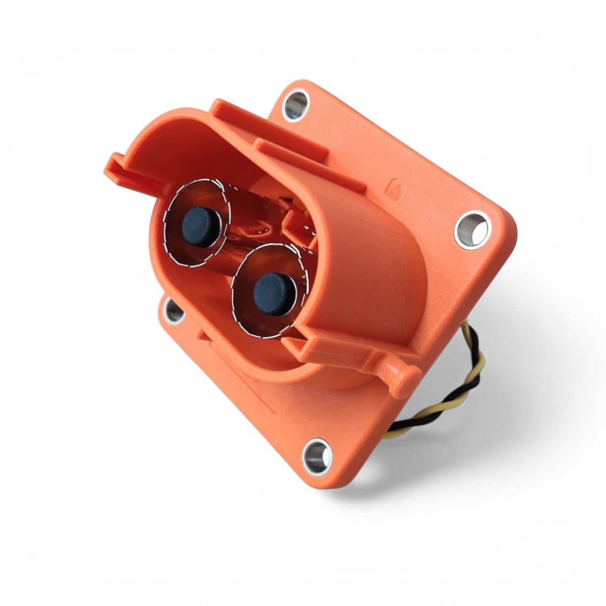 Conector HV 2 polos 8 mm - 200 A / 1500V DC (Socket + Plug recto / 90°)