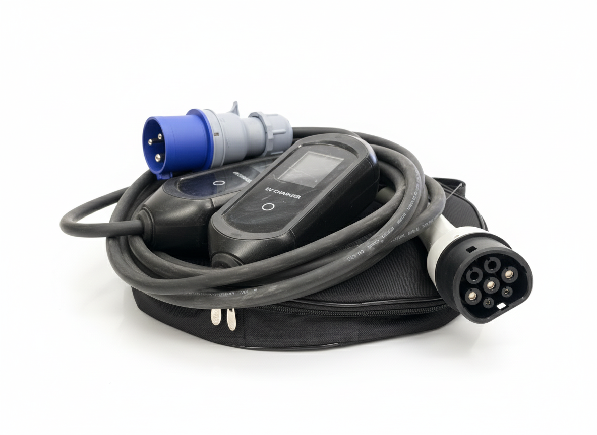 Cargador portátil EV 7kW WiFi