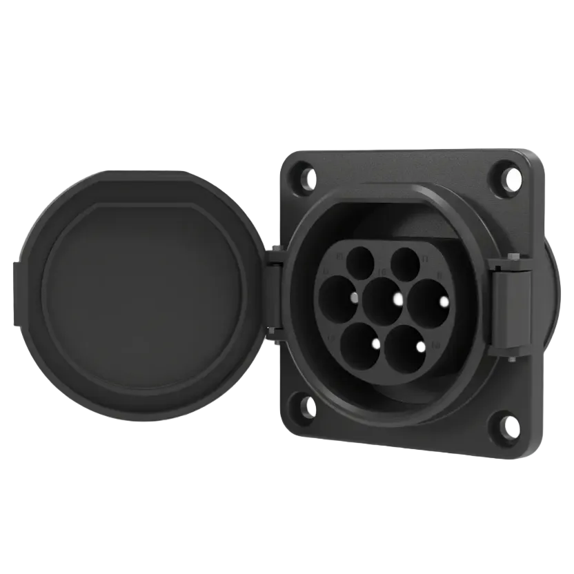 Puerto de carga AC vehículo eléctrico